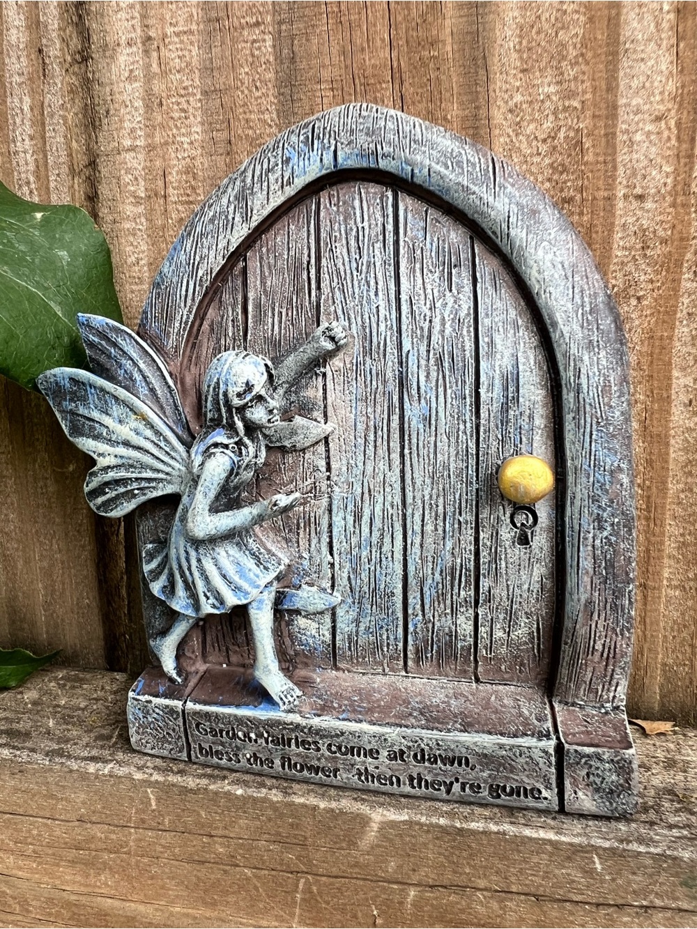 3/$10 Fairy Door for Tree, Fence, Garden, Pots, etc. NEW Made of Resin